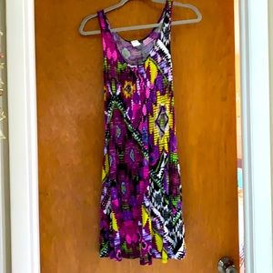 Fun, colorful bathing suits over-up , sun dress